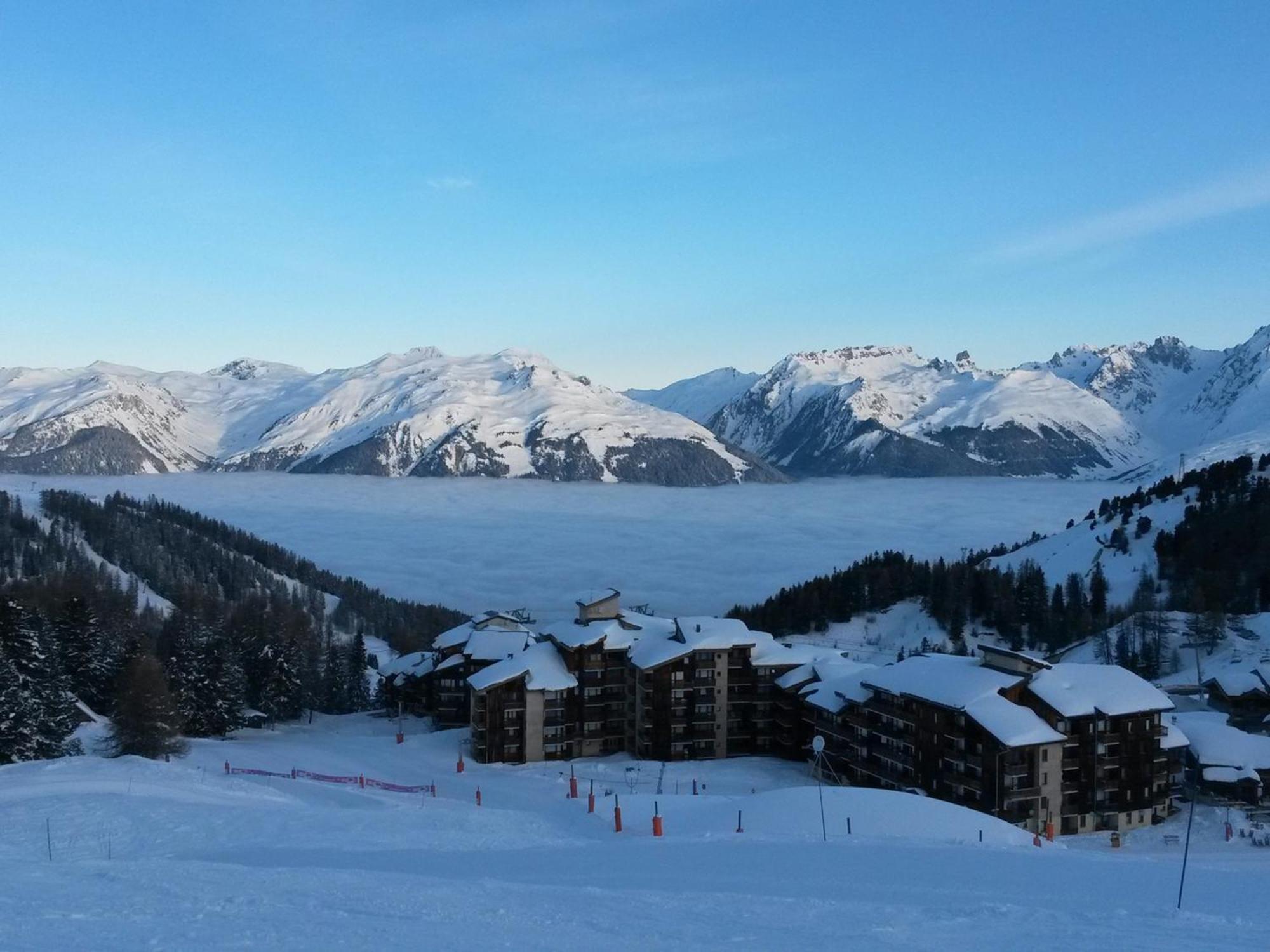 Triplex 7 Pers Avec Grande Terrasse Sur Pistes - Fr-1-455-73 Apartment La Plagne Exterior photo